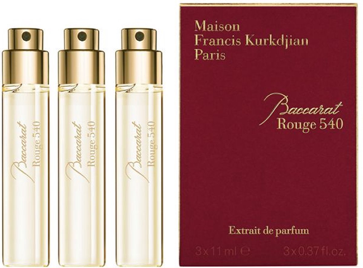 Maison francis kurkdjian Baccarat Rouge 540 Extrait de Parfum Giftset 3x11 ml
