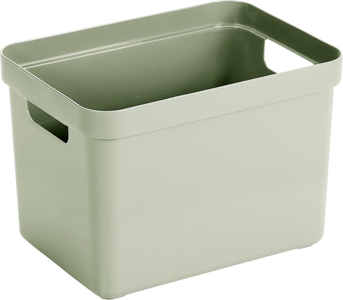 Sunware - Sigma home opbergbox 18L groen - 35 x 24,6 x 24,3 cm
