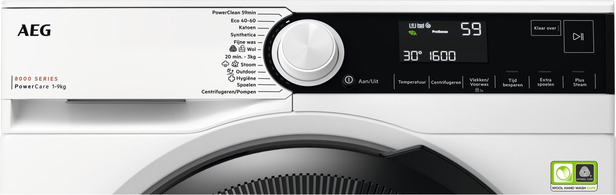 AEG LR85964 8000 serie PowerCare® - Wasmachine - Energielabel A — afbeelding 4