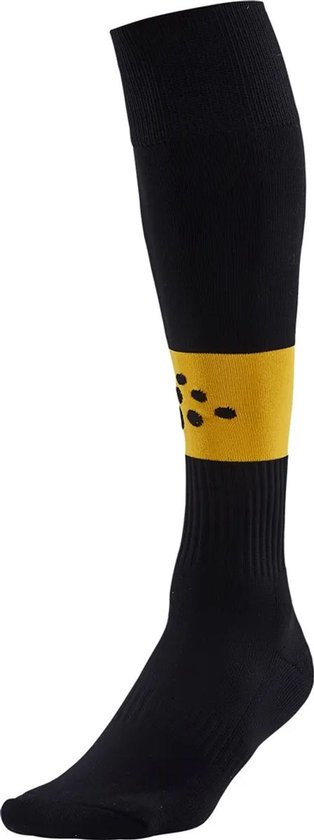 Craft Squad Sock Contrast 1905581 - Black/Sweden Yellow - 40/42