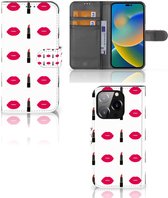Telefoonhoesje iPhone 14 Pro Beschermhoes Lipstick Kiss