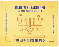 Uitgeverij STRATIER - Mijn Verjaardagen Fotoalbum - album