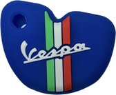 Vespa | sleutelhoesje | blauw | Italiaanse vlag