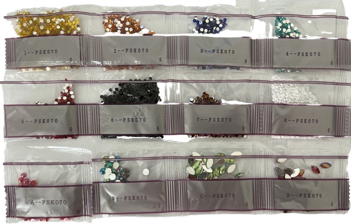 Diamond Painting Sleutelhanger - Dubbelzijdig - Giftset - 5 x sleutelhanger - Tulpen - Volwassenen - Hobby - Bloemen - Kinderen - volledig pakket- Kinderfeestje - Zelf sleutelhanger maken - Hanger voor aan je tas — afbeelding 7
