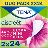 TENA Discreet Ultra Mini Plus C&C 2 X 24