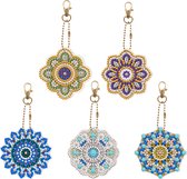 Diamond Painting Mandala - Volwassenen - Hobby - Kinderen - volledig pakket - Kinderfeestje - Sleutelhanger - Hanger Diamond Painting Mandala - Volwassenen - Hobby - Kinderen - volledig pakket - Kinderfeestje - Sleutelhanger - Hanger