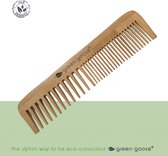 Peigne en Bamboe green-goose ® | 18x5x0.7cm | Peigne en bois durable | Peigne à cheveux respectueux de l'environnement