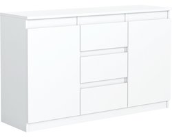 Pro-meubels - Dressoir Detroit - Wit mat - 120cm - Kast
