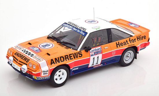 IXO 1/18 Opel Manta 400 – Rallye D'Ypres 1985 – Colsoul – Modèle Réduit Collection Neuve
