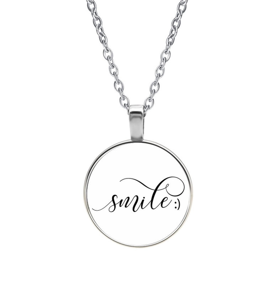 Ketting Glas - Smile