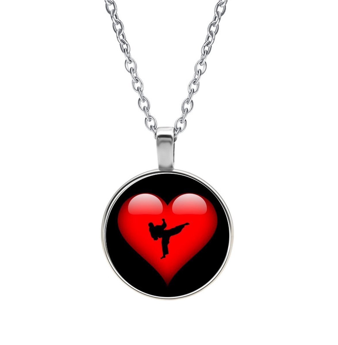 Ketting Glas - Karate