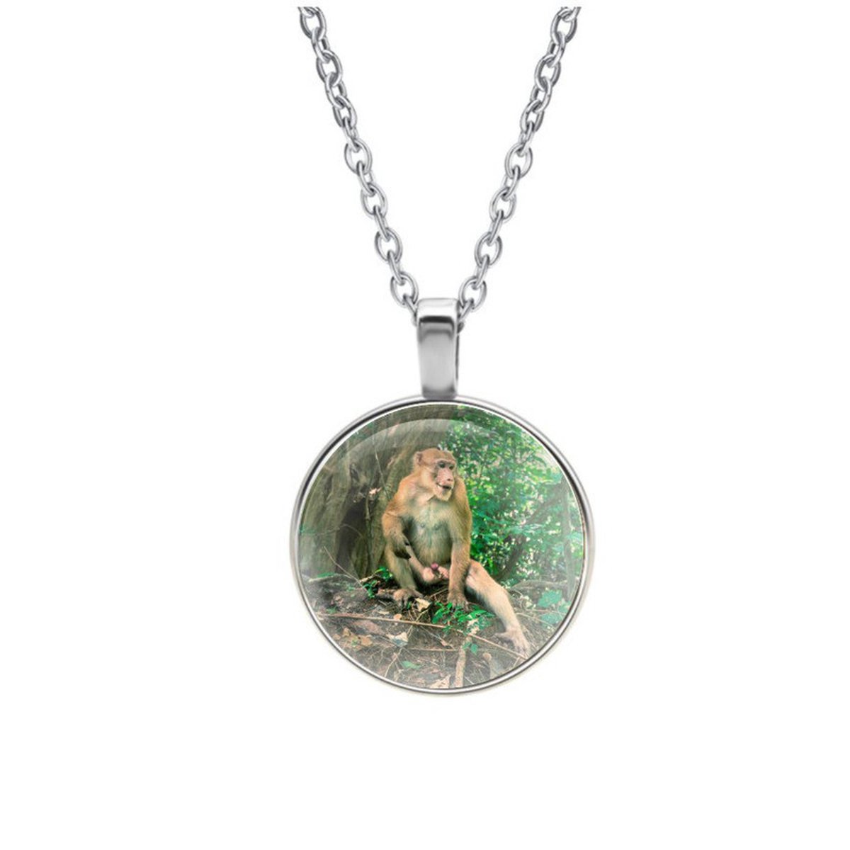 Ketting Glas - Aap