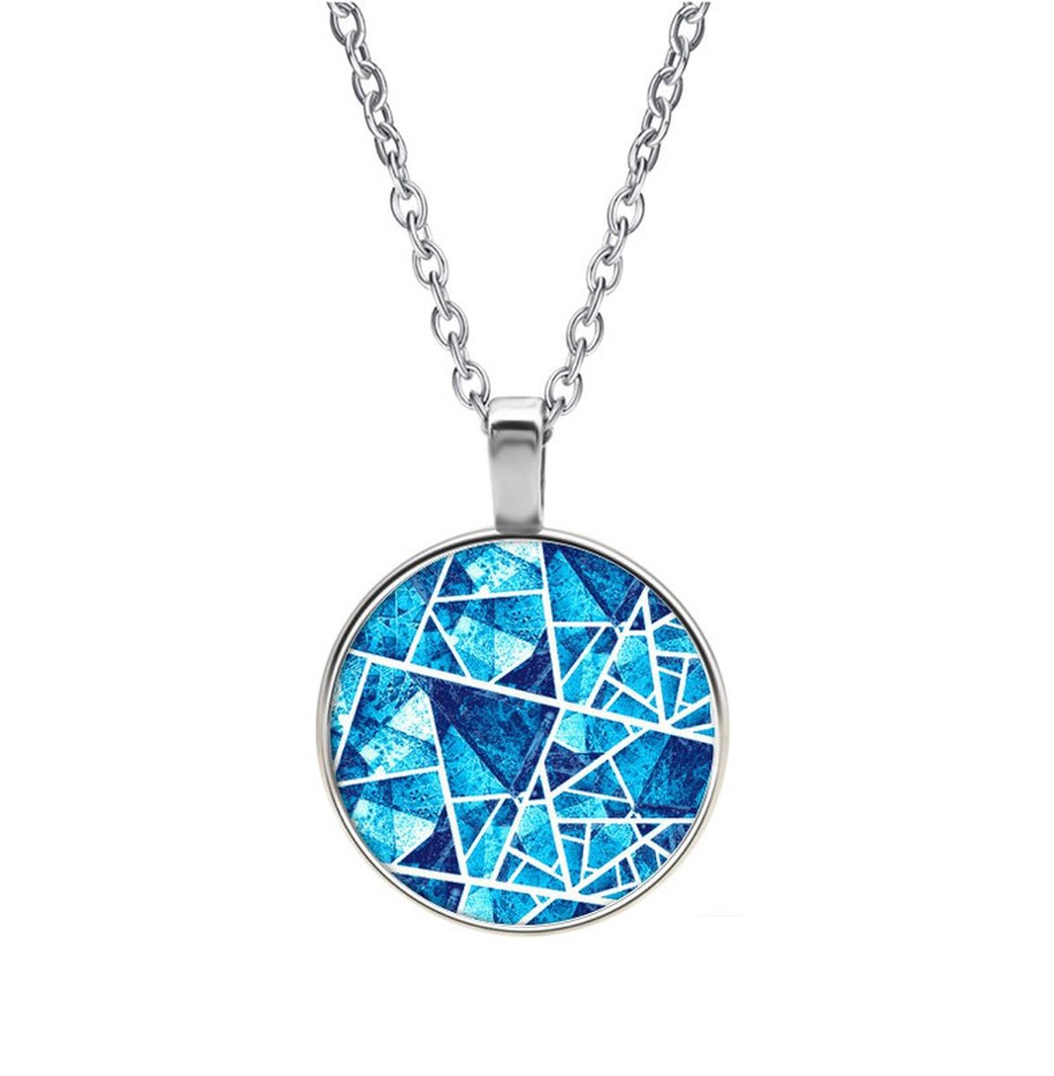Ketting Glas - Glas Mozaik