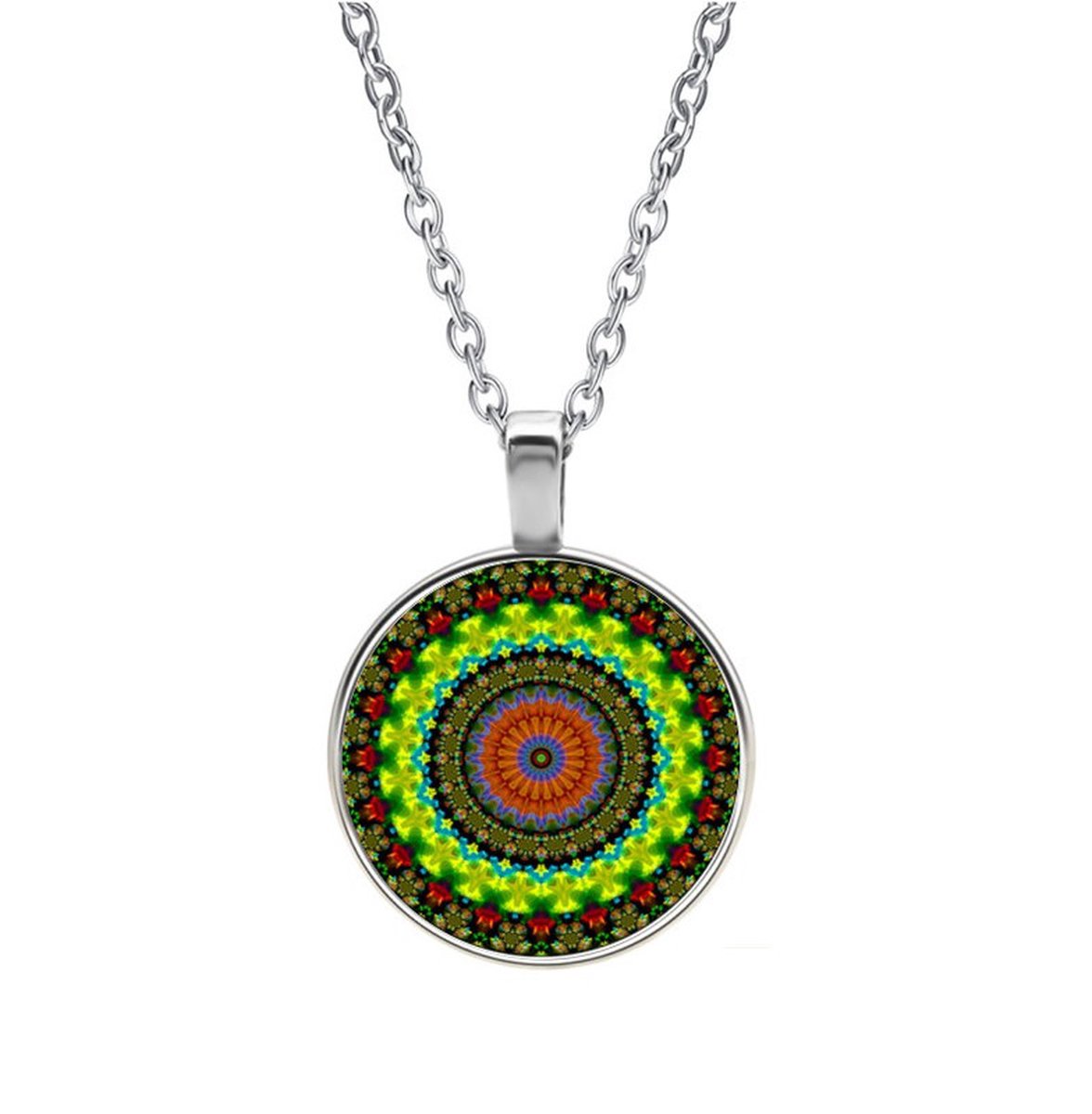 Ketting Glas - Mandala