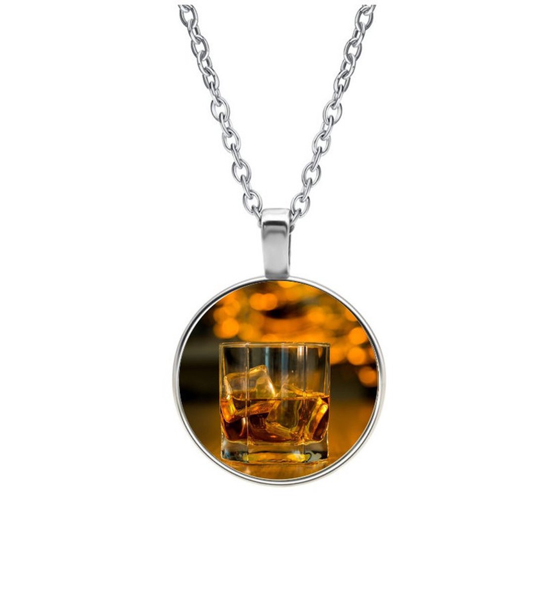 Ketting Glas - Whiskey