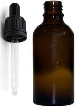 Flacons à pipette en Verres - 100 ml - 5 pièces - Aromathérapie