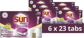 Sun All-In-1  Extra Power Lemon Vaatwastabletten - 6 x 22 tabletten - Voordeelverpakking