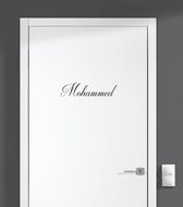 Deursticker Met Naam - Mohammed