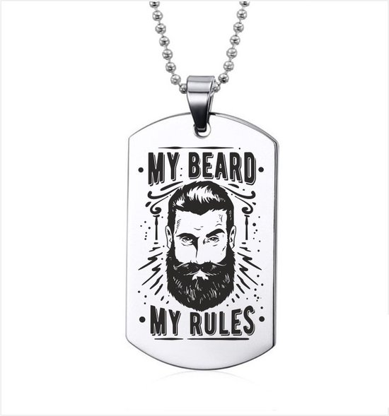 Ketting RVS - My Beard My Rules