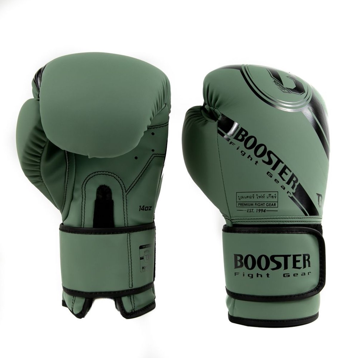 Booster (kick)bokshandschoenen Premium Striker 4 Groen 16oz