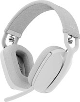 Logitech Zone Vibe 100 - Draadloze Headset - Bluetooth - Off White