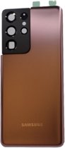 Voor Samsung Galaxy S21 Ultra (SM-G998B) achterkant - phantom brown