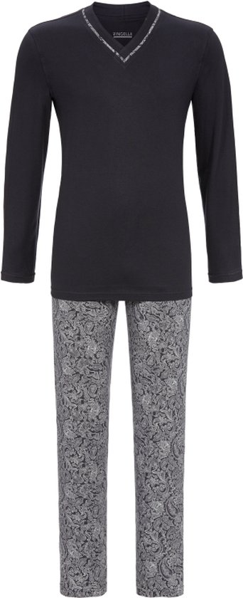 Ringella – Modern Paisley – Pyjama – 2541217 - Anthracite - 52