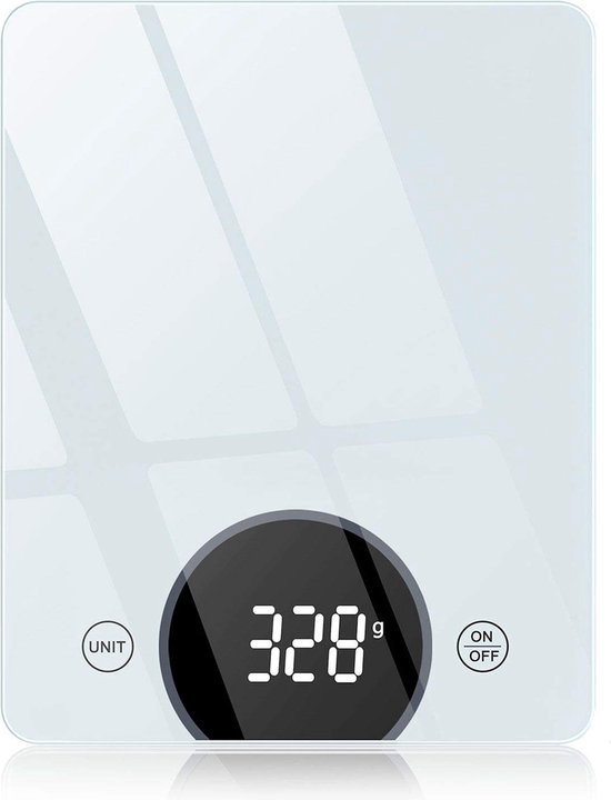 Digitale Keukenweegschaal 30Kg 1G Lcd-scherm Stuks Tarra Functie Precisie Bakken Thuis Voedsel Ingrediënten Weegschaal,30kg