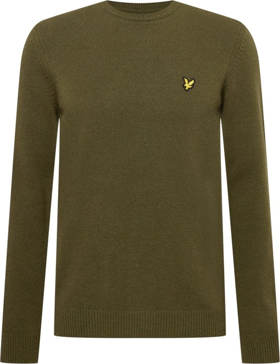 Lyle & Scott Crew Neck Jumper Blend Pulls & Gilets - Olive