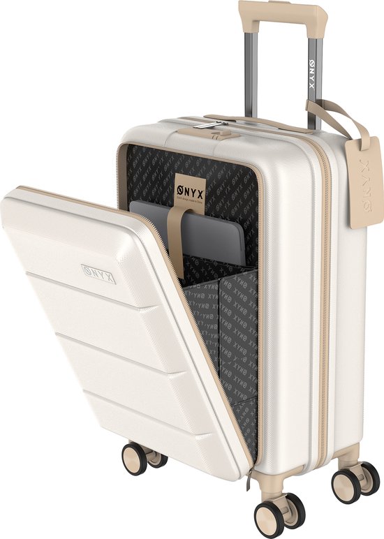 ONYX® Handbagage Koffer 35 L - Spinner wielen - Lichtgewicht Trolley - Dubbel...