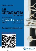 La Cucaracha - Clarinet Quartet 2 - Bb Clarinet 2 part of "La Cucaracha" for Clarinet Quartet
