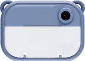 3in1 instant print + digitale kindercamera + selfie video - misty blue