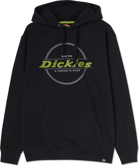 Dickies Towson Graphic Hoodie Black Sweatshirt Heren