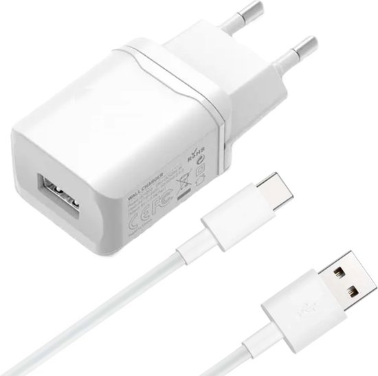 Chargeur USB Phreeze® avec câble USB-C de 3 mètres pour Samsung Galaxy Tab  A7, Tab A8,... | bol.com