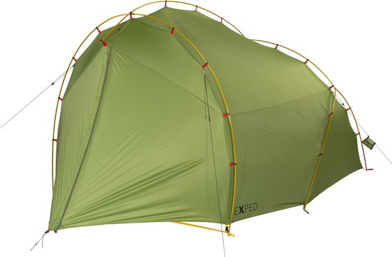 Exped Outer Space III Trekkerstent - Trekking Koepel Tent 3-persoons - Groen — afbeelding 3
