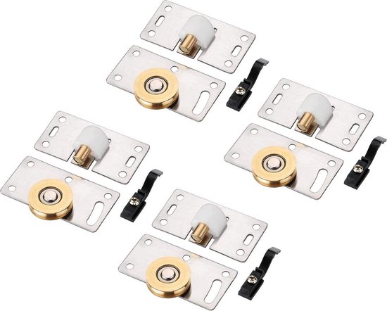3 Stijl Meubelwielen Schuifdeurkatrolwielen Voor Kast, Kledingkastraamrollen Duurzame Lagerhardwareonderdelen Voor Een Soepele Werking Van 12,43 € | DHgate