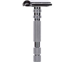 Safety Razor Model T2 - white chrome