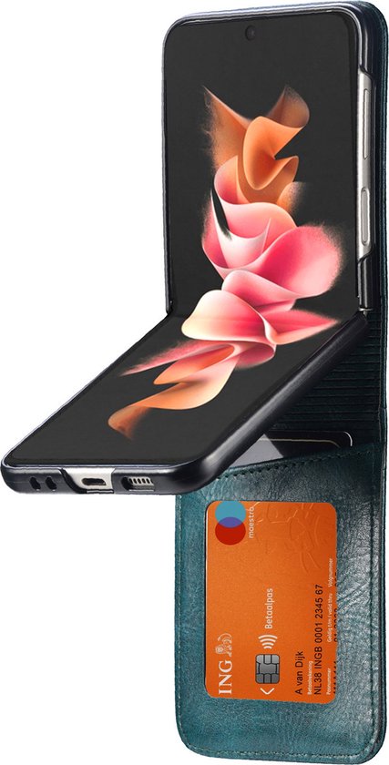 Samsung Galaxy Z Flip 4 Book Case Hoesje - Samsung Galaxy Z Flip 4  Screenprotector -... | bol.com