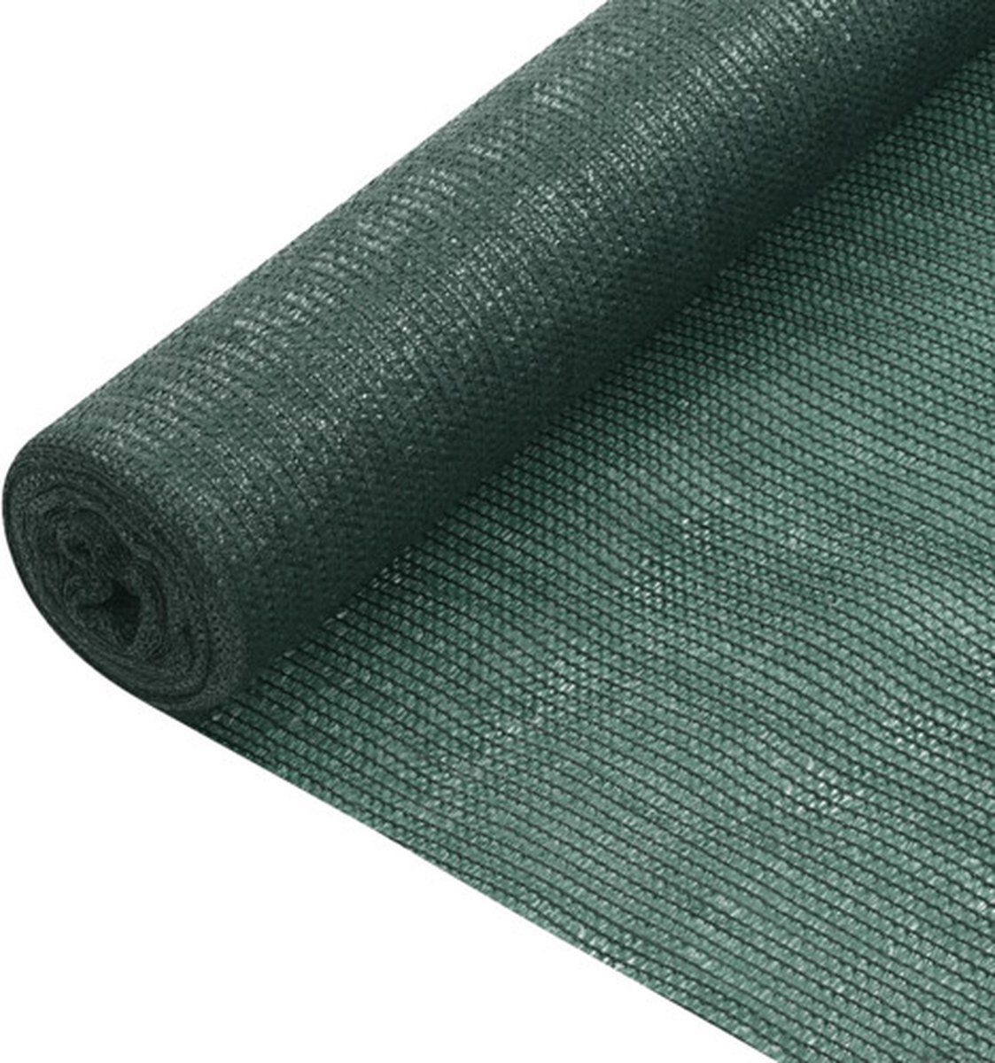 vidaXL - Privacynet - 75 - g/m² - 18x10 - m - HDPE - groen
