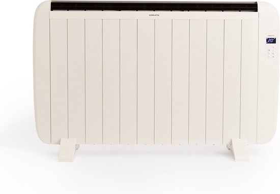 CREATE WARM SLIM 2000W Wifi - Elektrische convectorradiator- ruimtes tot 30m² - Wit