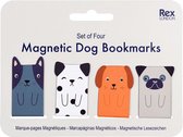 boekenlegger Hond magnetisch 4 stuks