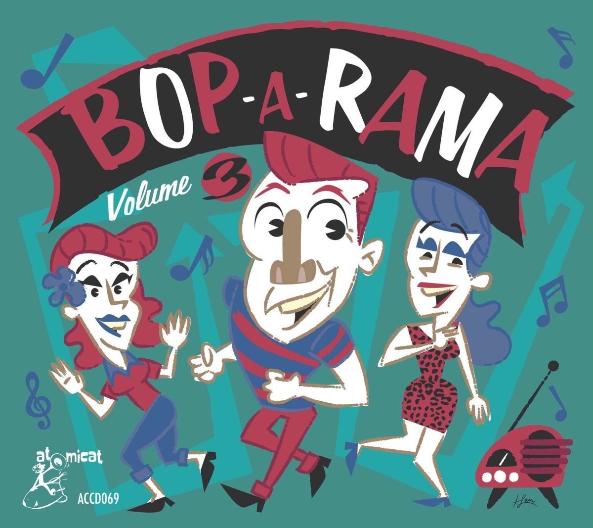 Various Artists - Bop-A-Rama Volume 3 (CD)