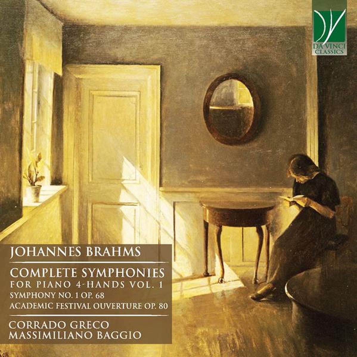 Greco, Corrado - Brahms: Complete Symphonies Vol.1 (klavier) (CD)