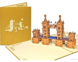 Popcards.nl Cards - Tower Bridge Londres Angleterre Royaume-Uni Week-end City Trip London Pop-up Card