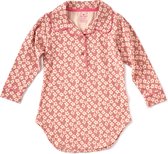 Little Label Pyjama Meisjes Maat 158-164/14Y - roze, wit - Madeliefjes - Nachthemd - Slaapshirt - Zachte BIO Katoen