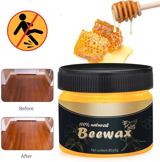 Mintiml Bijenwas Meubels - 85 gram - natuurlijke bijen - Meubelonderhoud -... | bol.com