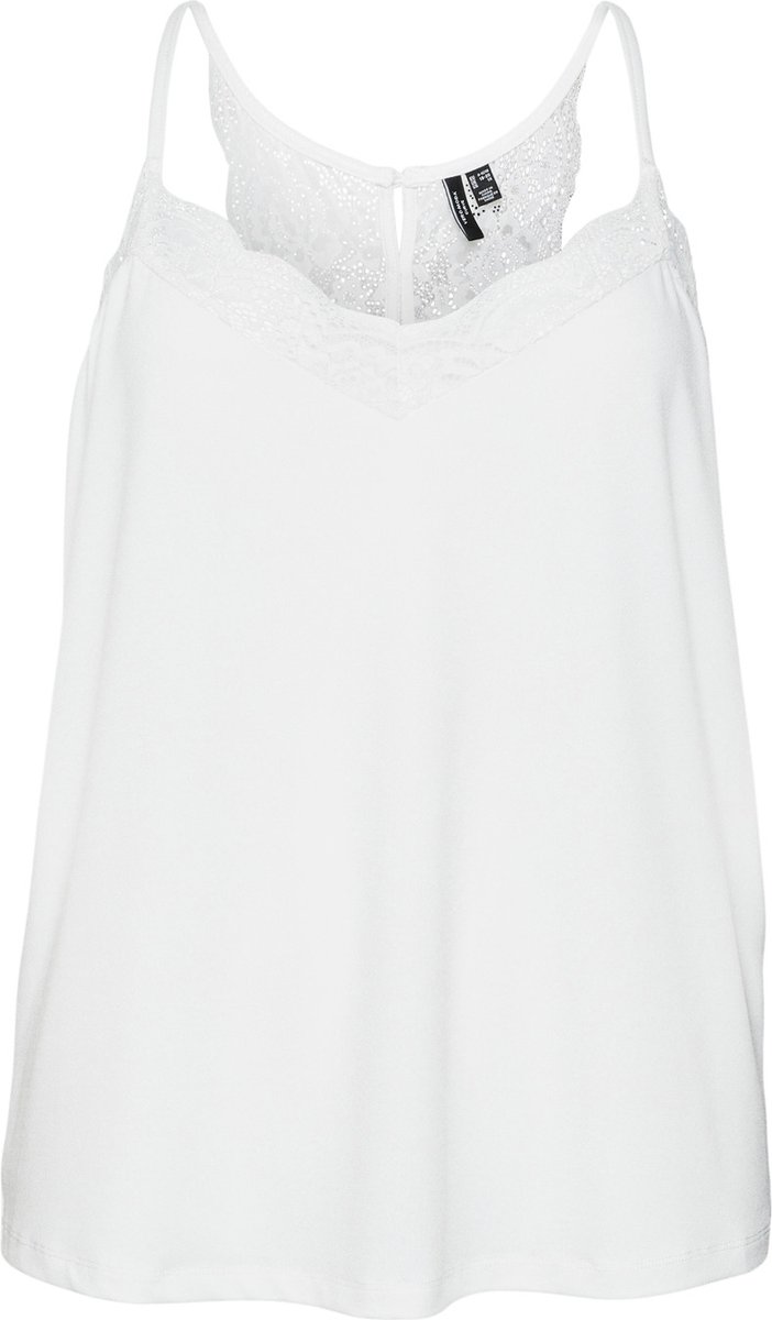 VERO MODA VMANA S/L LACE TOP GA NOOS CURVE Dames T-shirt - Maat L-48/50