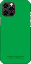 iDeal of Sweden Hoesje Geschikt voor iPhone 12 Pro Max Hoesje - iDeal of Sweden Seamless Case Backcover - groen