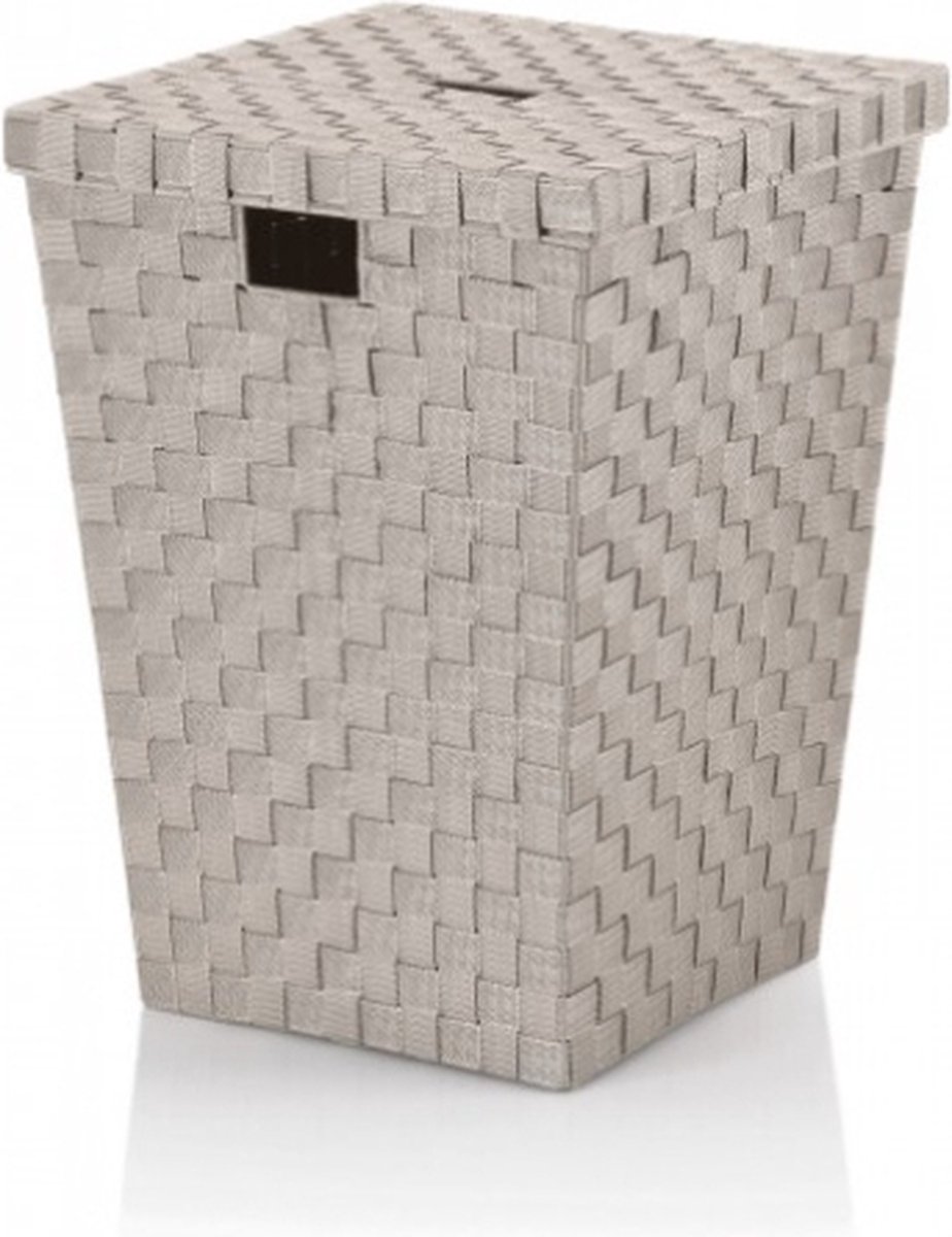 Goedkoopste Wasmand, 52 x 40 cm, Polypropyleen, Zilvergrijs - Kela | Alvaro