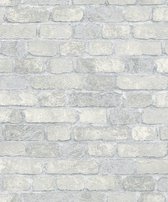 Behang bakstenenmuur - Behang - Muurdecoratie - Wanddecoratie - Vliesbehang - Assorti 2022-2024 - 0,53 x 10,05 M.
